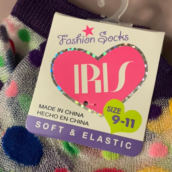 Sheer polka dot socks - Picture 3 of 3